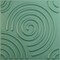 Ekena Millwork 19 5/8in. W x 19 5/8in. H Spiral EnduraWall Decorative 3D Wall Panel Covers 2.67 Sq. Ft. WP20X20SPFSM - alternate 1